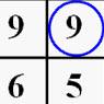 Math Cross Search 6x6